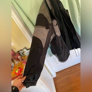 The north face steep tech super rare 550 down jacket Men’s large black gray